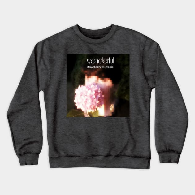 WONDERFUL Album Art Crewneck Sweatshirt by strawberrymigraine